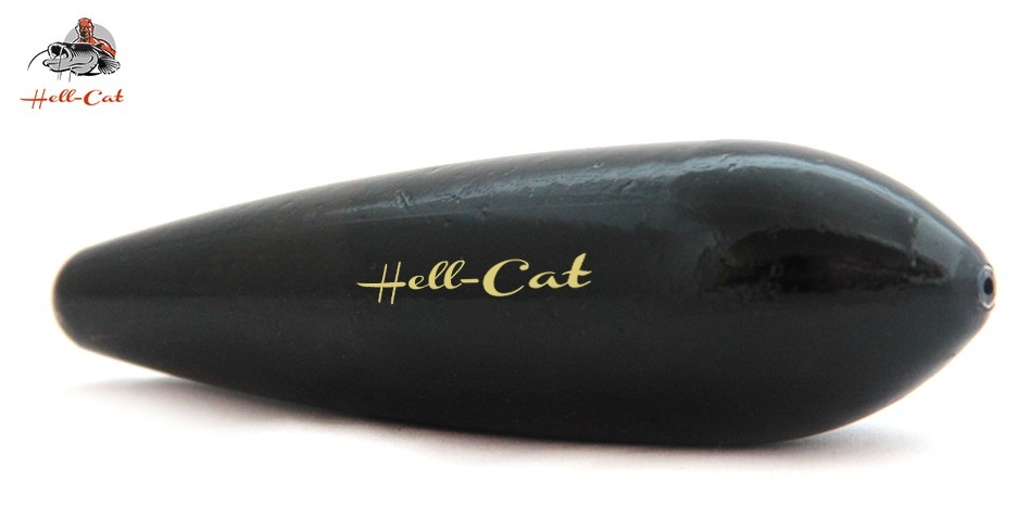 HELL-CAT podvodní splávek černý - 25g