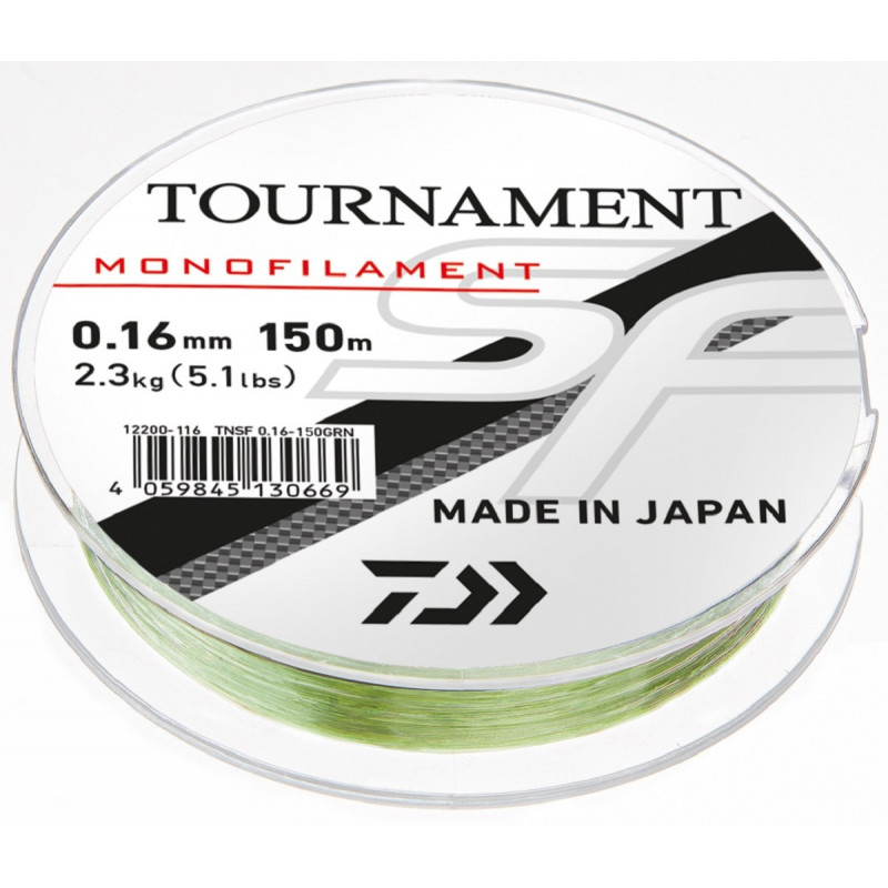 Vlasec DAIWA Tournament SF Mono Green 0,23mm/150m/4,5kg