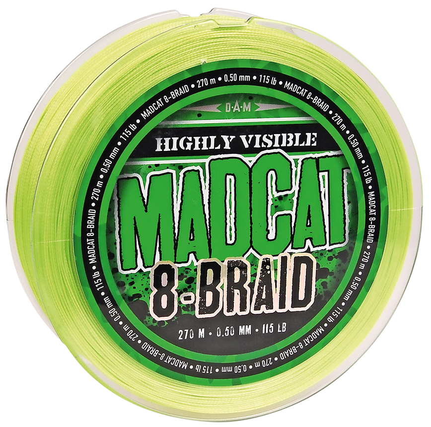 MADCAT 8-Braid 270m/0.40mm/40,8kg(90lbs)