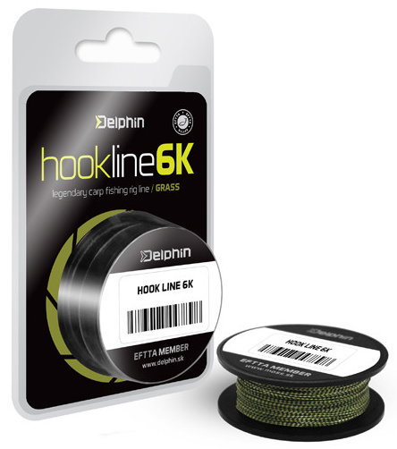 Delphin Hook line 6K 20m/35lbs/grass