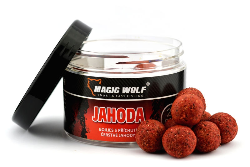 Boilies Speed Wolf 250g/20mm - JAHODA
