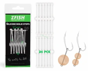 ZFISH silikon vlas na nástrahy 30mm