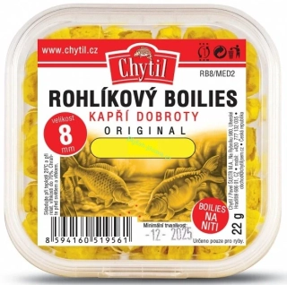 Rohlíkový boilies 8mm/22g - jahoda 
